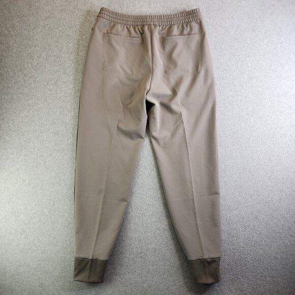 Athleta Pants Womens 12T Neutral Beige Endeavor Jogger Creased High Waisted - Picture 12 of 13